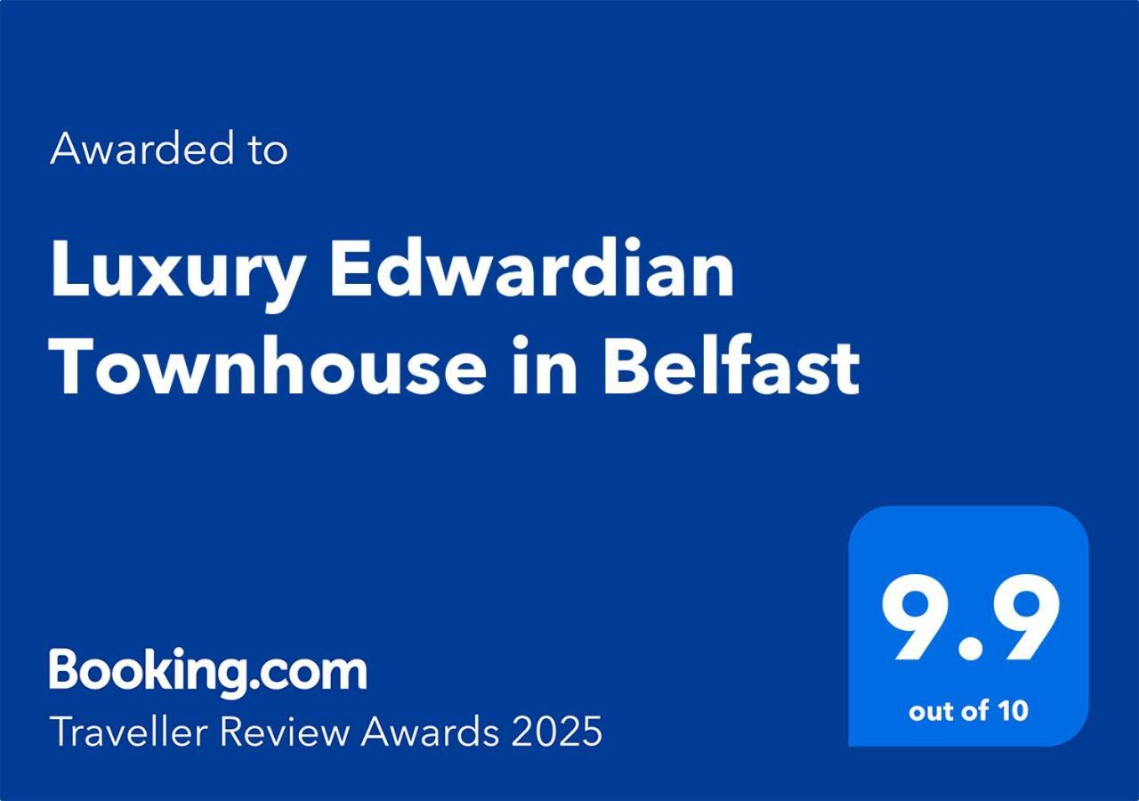 Villa Luxury Edwardian Townhouse In Belfast Exterior foto